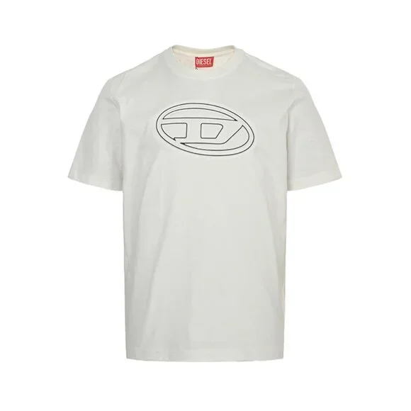 Diesel | Shirts | Diesel White Printed Shortsleeved Tshirt